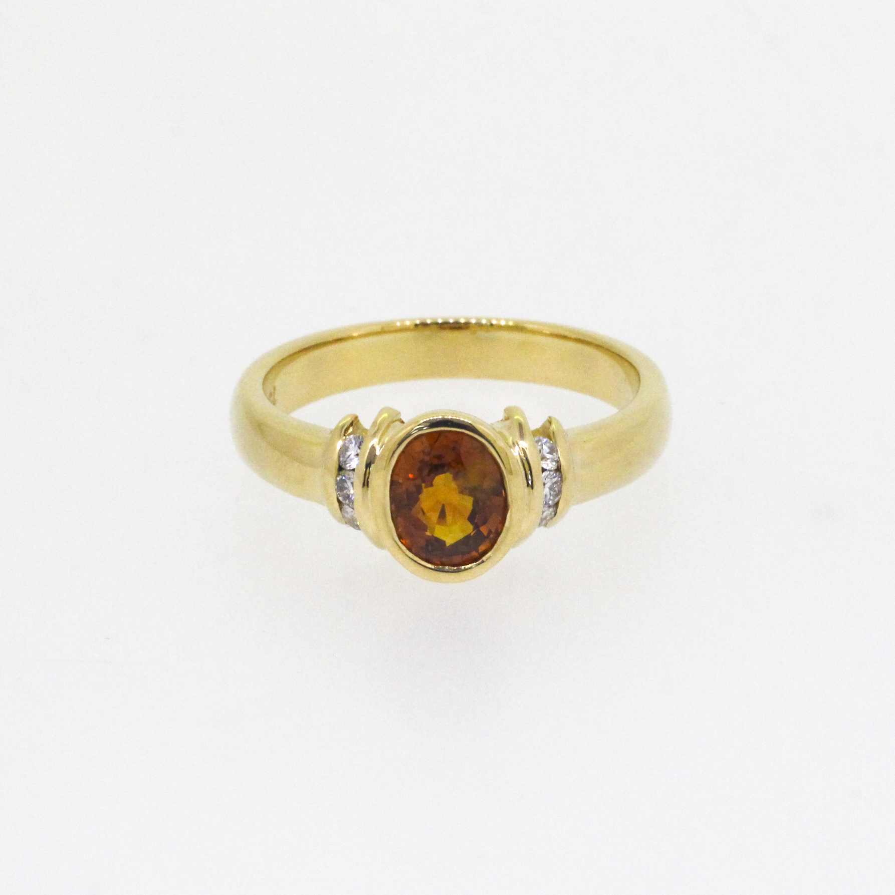 461. · Sapphire & Diamond Ring 5.92g