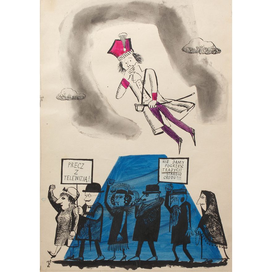 Jerzy Flisak | Precz z telewizją, l. 50. XX w.