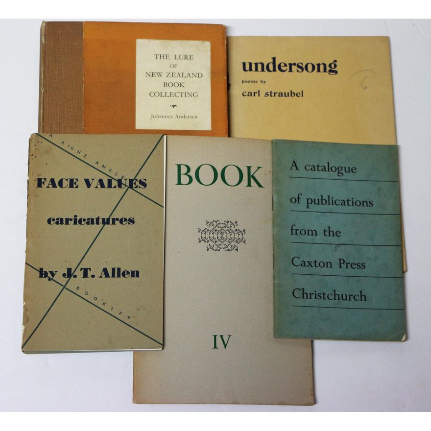 ANDERSON, JOHANNES, The Lure of New Zealand Book Collecting