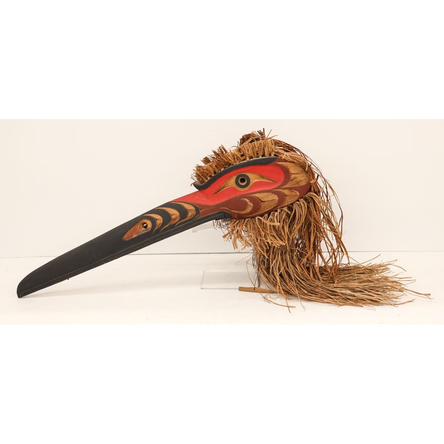 Mitchell Della ''Hamatsa Raven Mask'' Cedar