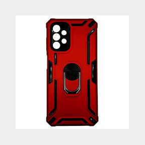 Hard Shockproof Cover for Samsung A13 4G - Red / Black - Samsung Galaxy A13 4G - Bar 9902027242207-51748/8781