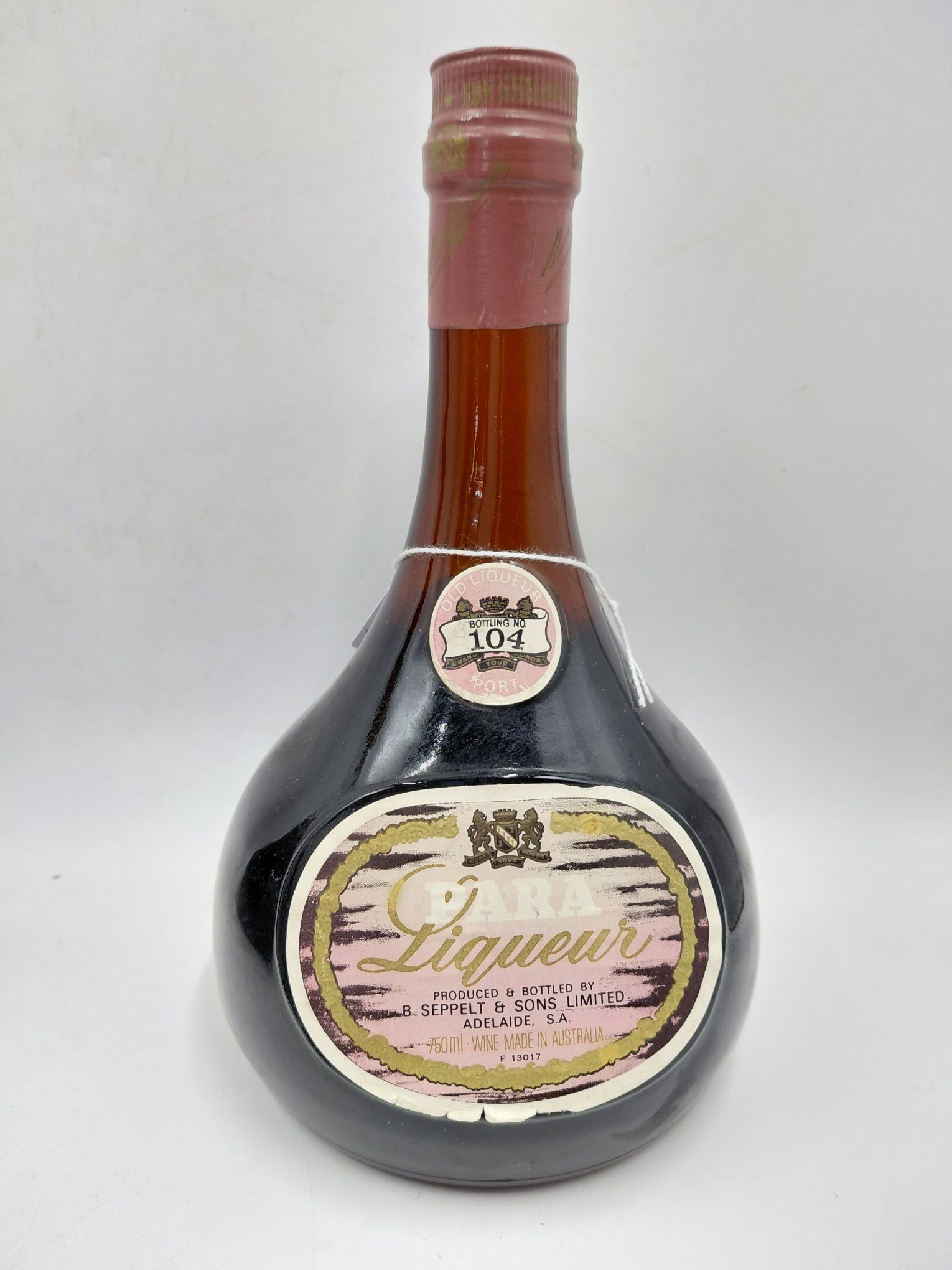 29 · SEPPELTS PARA LIQUEUR