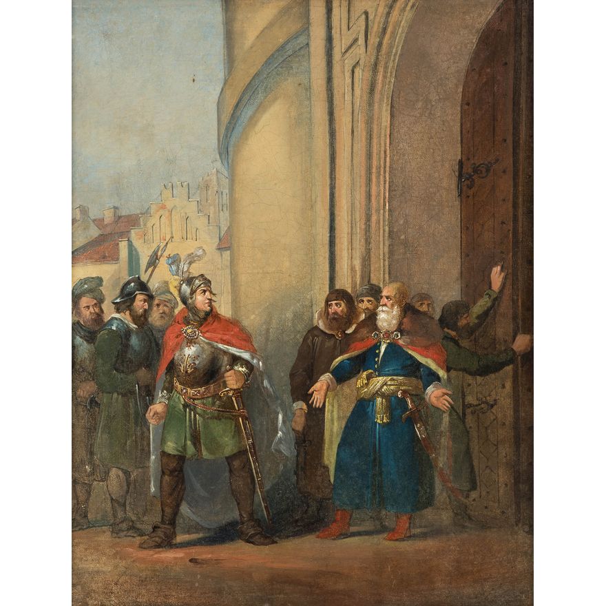 Ignacy Gierdziejewski | Scena historyczna, 1856 r.