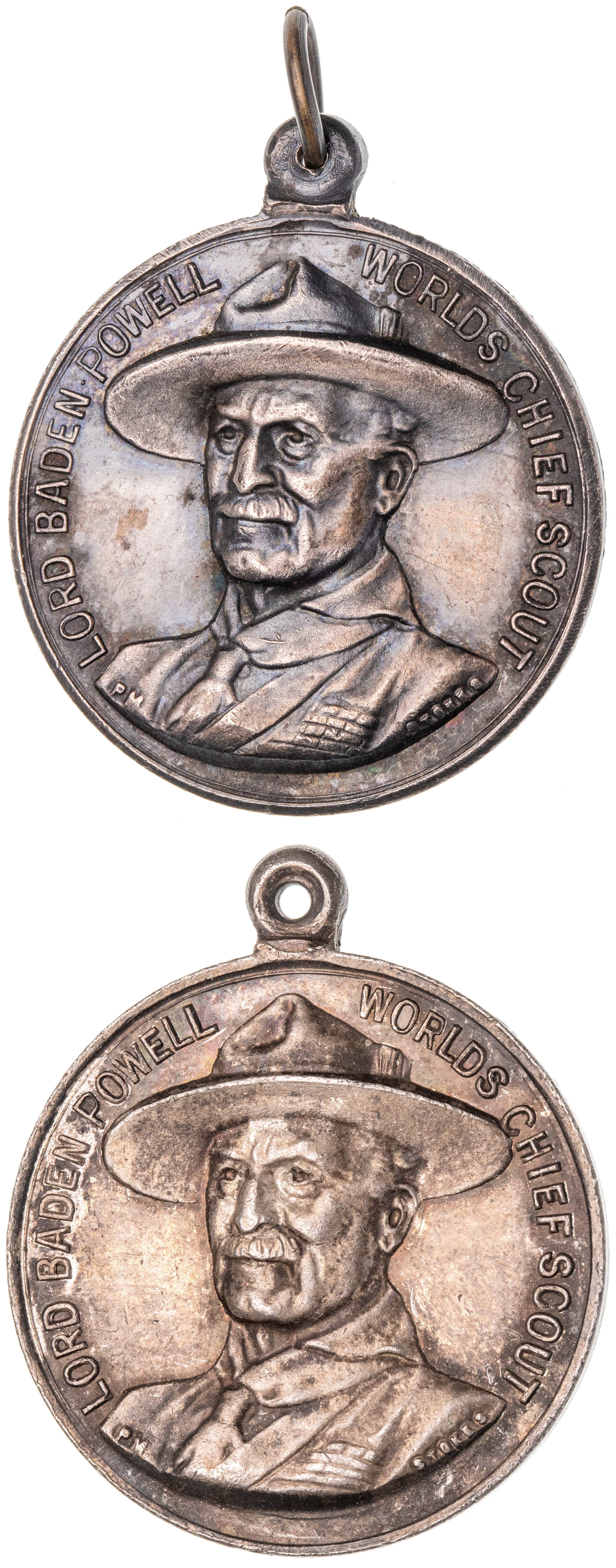 Scouting, Silver Jamboree Medals, 1931, EF