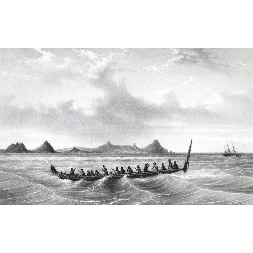 SAINSON, LOUIS AUGUSTE DE - Vue du cap Wangari [Nouvelle Zelande]