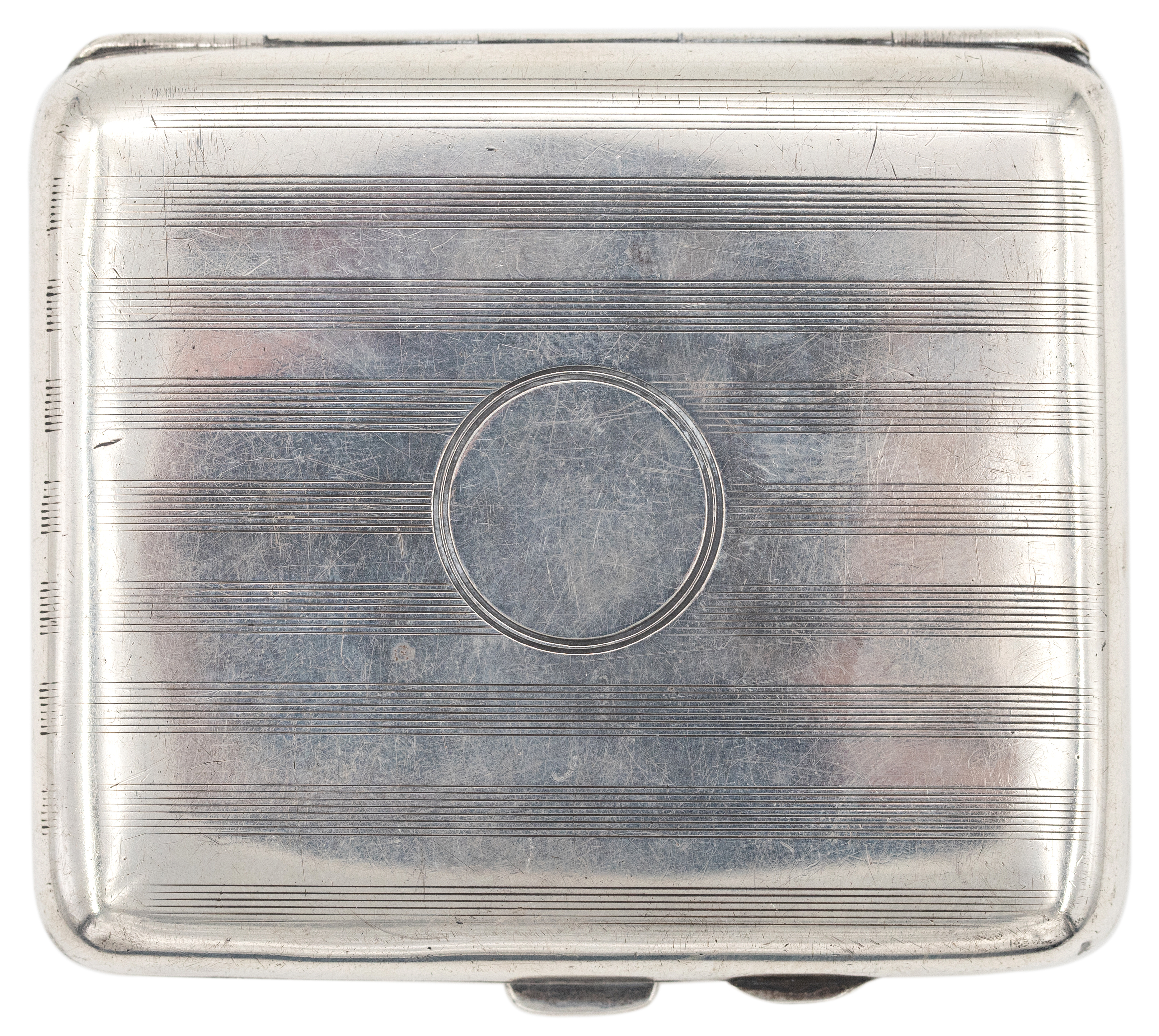 Great Britain, George V, Silver Cigarette Case, 1913, VGC