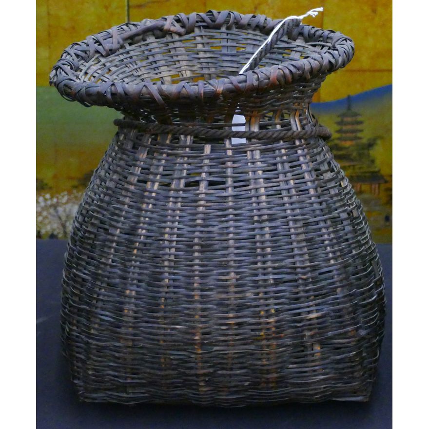 Meiji Japanese Ikebana Basket 11''x9.5''