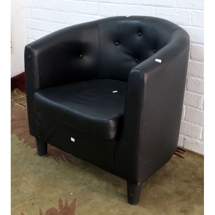 UPHOLSTERED TUB CHAIR