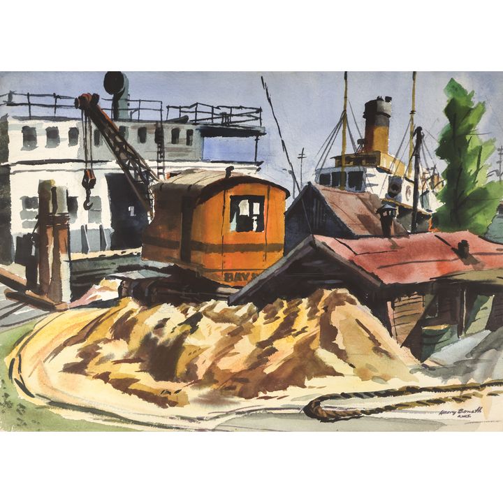 Harry Bonath ''Between the Locks and Lake Union'' 1958