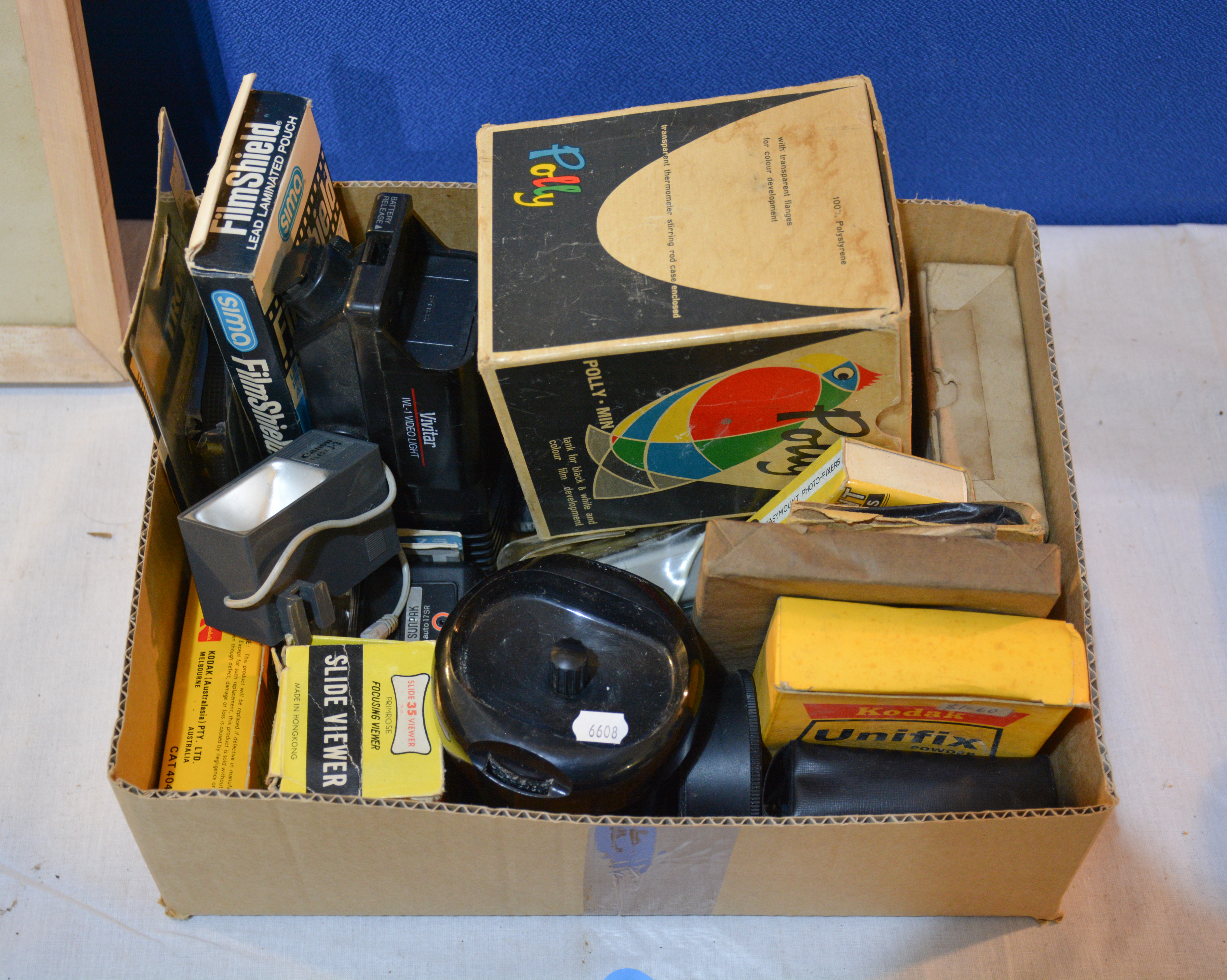 Container of Vintage Photographic Gear — NZ auction result