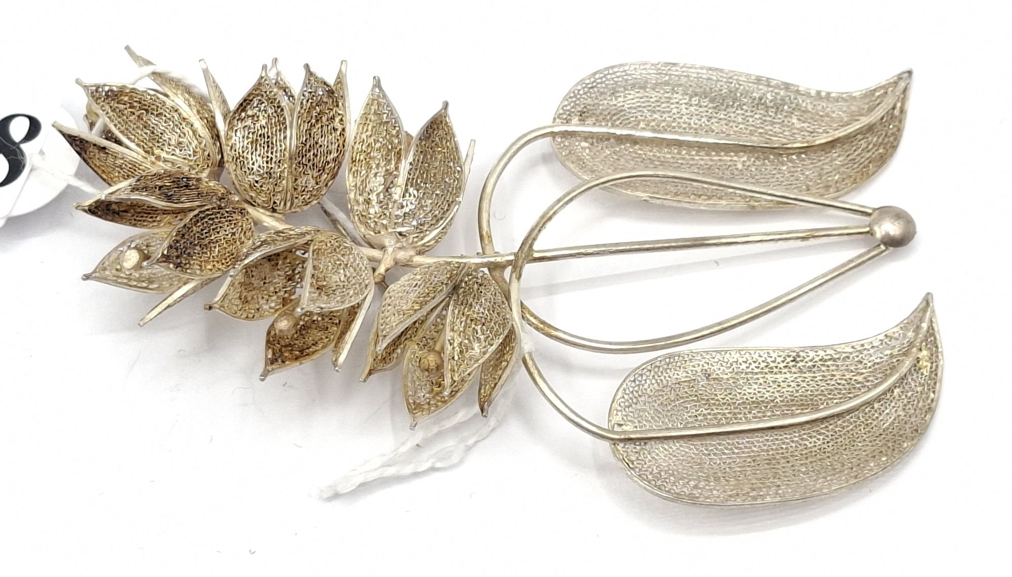 1038 · STERLING SILVER BROOCH
