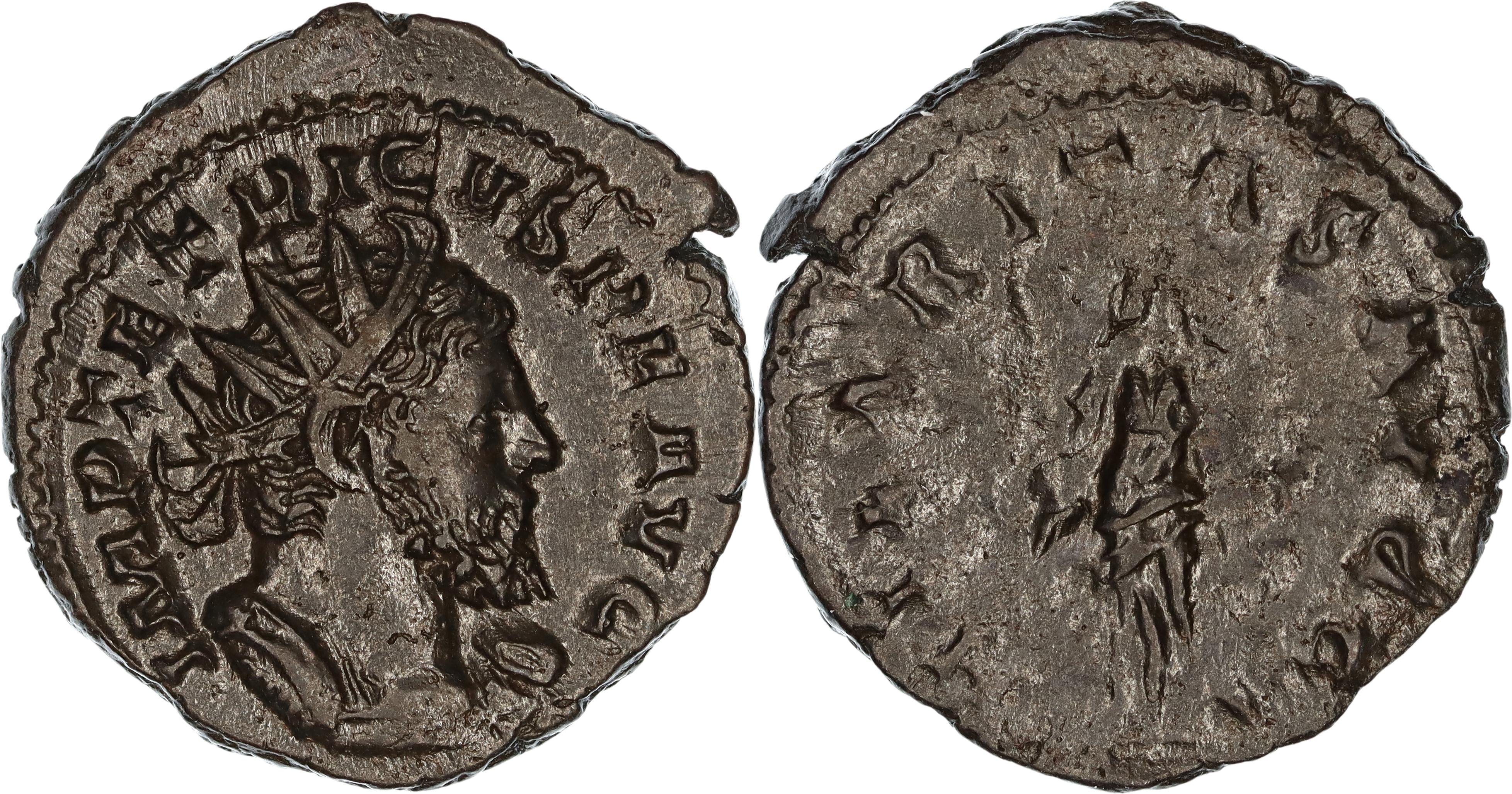 Gallic Empire, Tetricus I, Æ Antoninianus, 270-273 AD, VF
