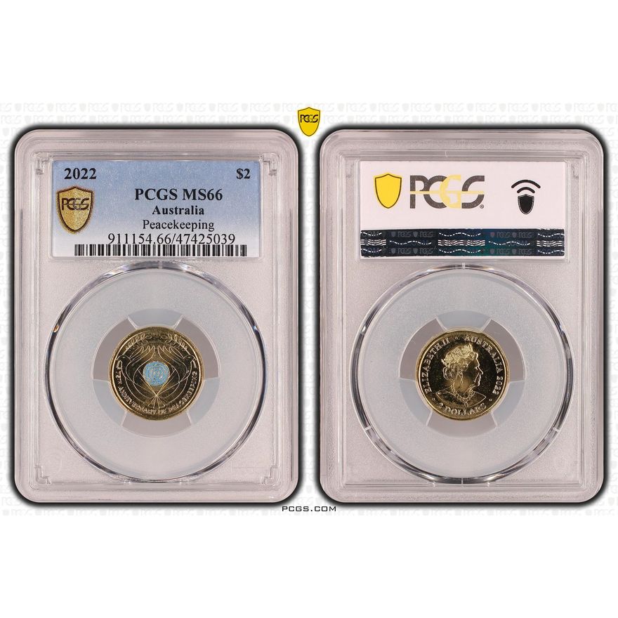 Peacekeeping, Two Dollar, 2022, PCGS MS 66