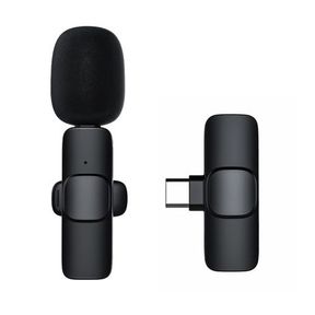 Wireless Lavalier Microphone Compatible with Type C Receiver Lavalier Microphone|NOT TESTED