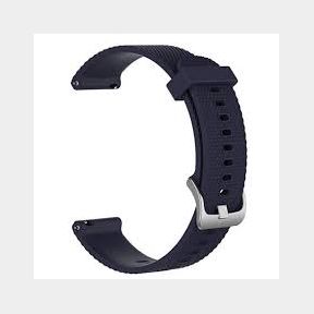 Bundled Replacement Silicone Straps For Huawei Watch GT 46mm Official Type - Black and Navy Blue - 51748/12044 SN B1 (S8)