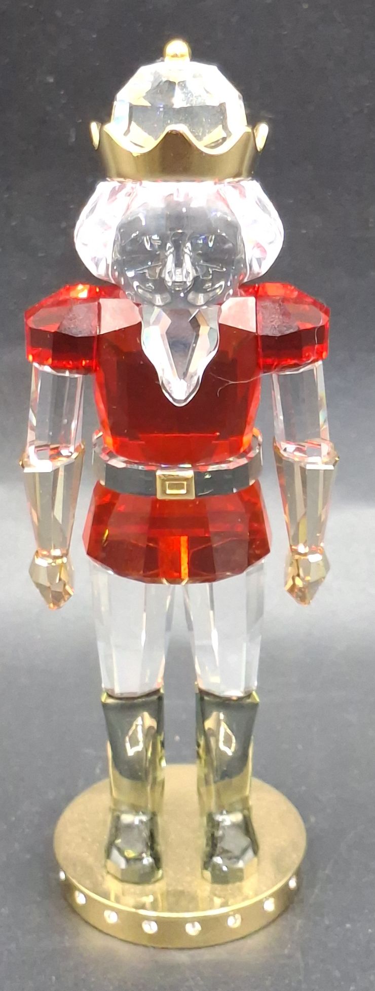 76 · SWAROVSKI CRYSTAL NUTCRACKER FIGURINE