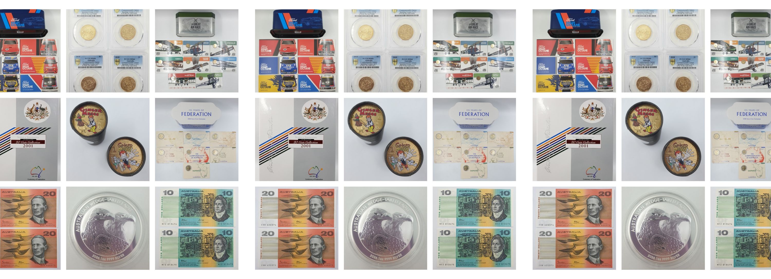 Coins and Banknotes (Aust. Wide Shipping Available)