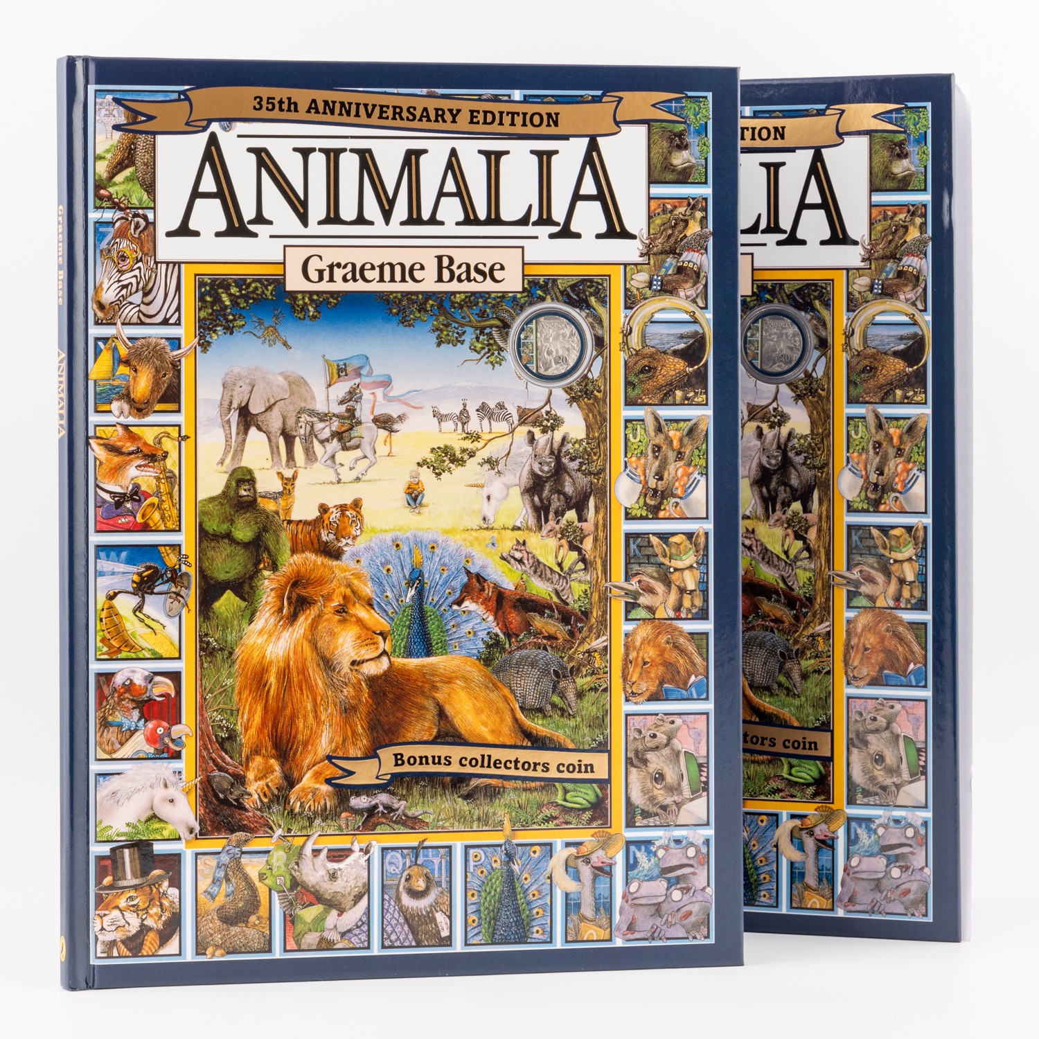Elizabeth II, Animalia - 35th Anniversary, Twenty Cents, 2021, UNC