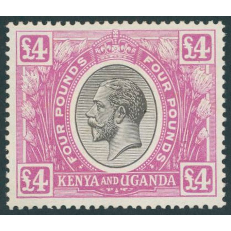 Kenya, Uganda and Tanganyika 1922-27 Watermark Multiple Script CA £4 ...