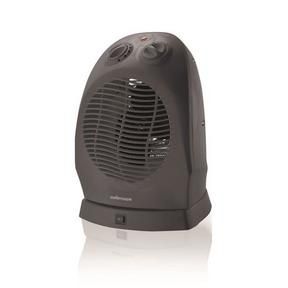 Mellerware - 2000W Osilating Heater Floor Fan - Graphite - 51484/8583 P6 (A1)