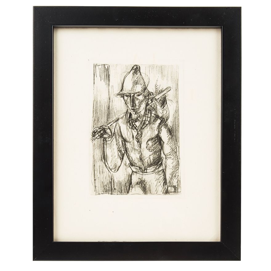 Eugeniusz Zak | Wędrowiec, z La porte Lourde, Paryż, 1929 r.