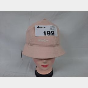 RVCA WOMENS THROWING SHADE BUCKET HAT - BLUSH - L-XL -