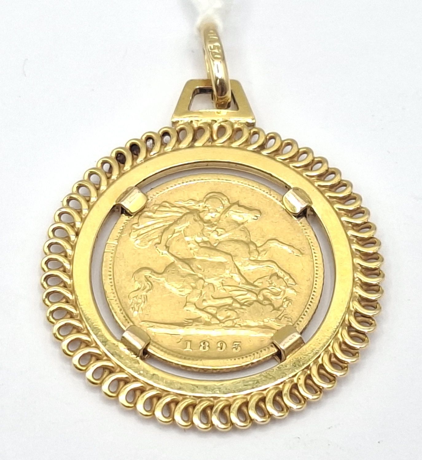 1895 ENGLISH GOLD SOVEREIGN