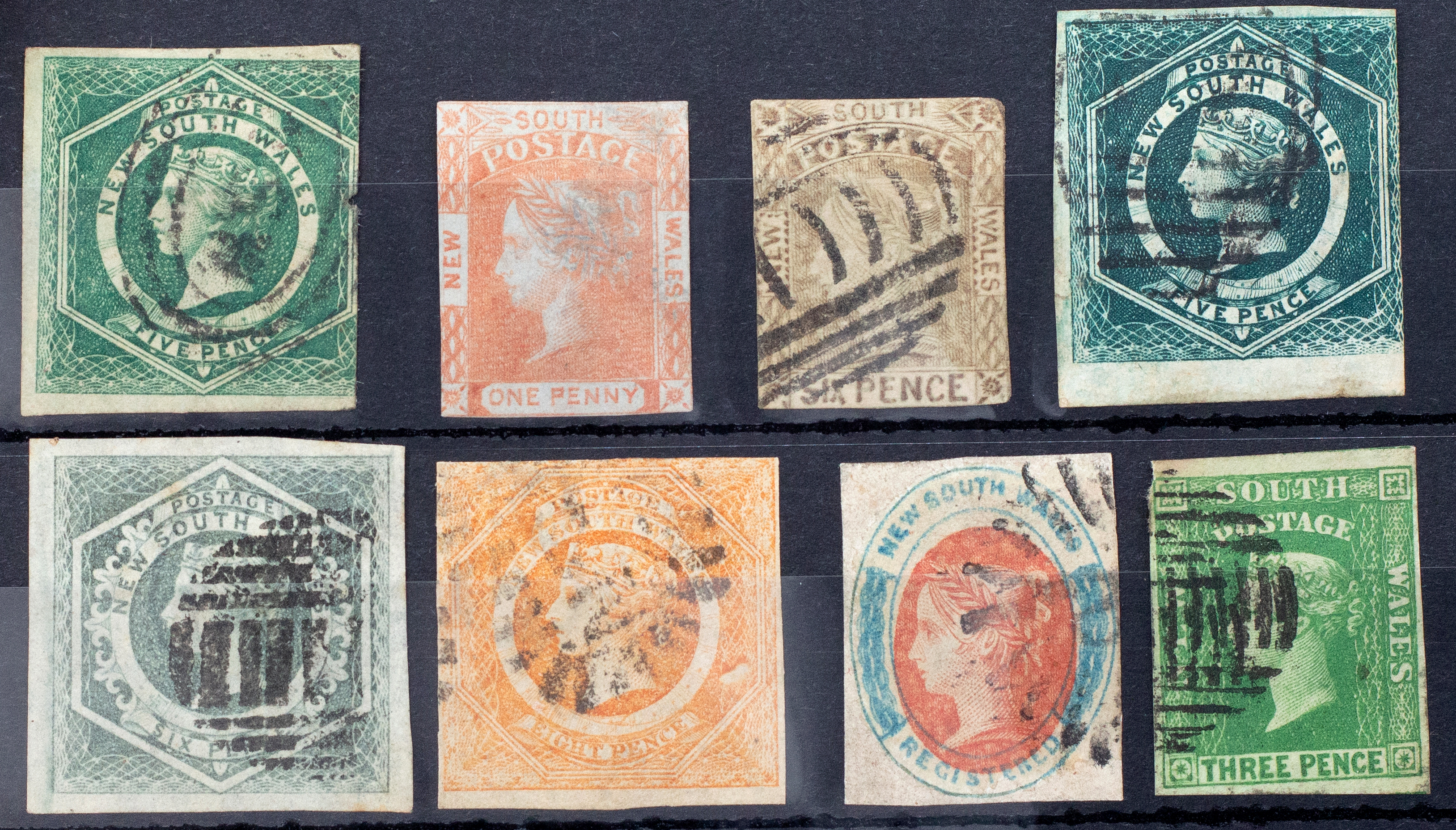 Imperforates, 1800s, Poor