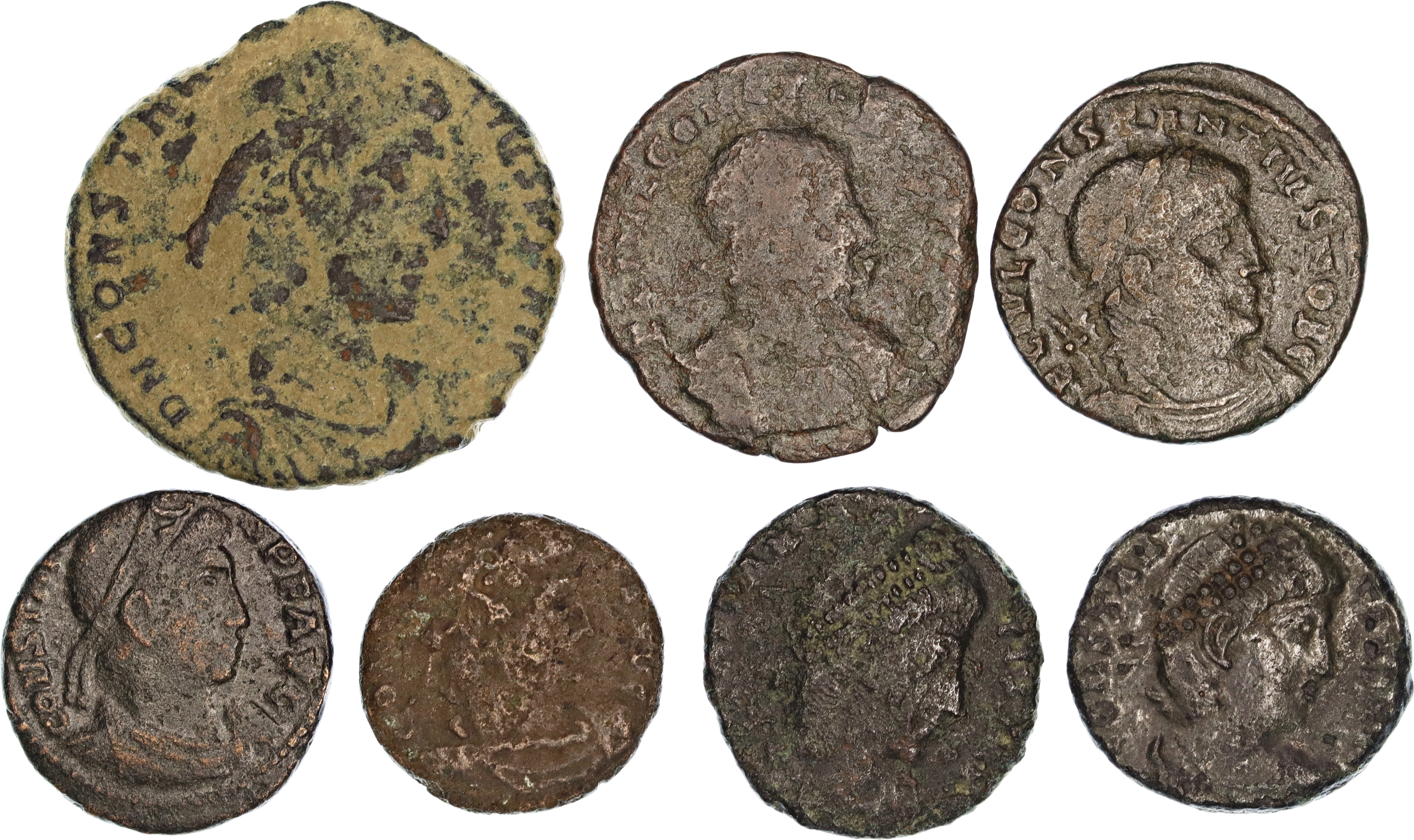 Roman Empire, Constantius II, Æ, 337-361 AD, nF-nVF