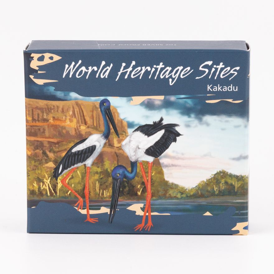 Elizabeth II, Perth Mint - World Heritage Sites - Kakadu, One Dollar, 2013,  FDC