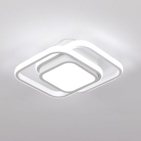 CANEOE SMALL CEILING LIGHT MODERN LED SQUARE CEILING LAMP COOL WHITE LIGHTING FIXTURES FOR BEDROOM KITCHEN HALLWAY ASILE LAMP