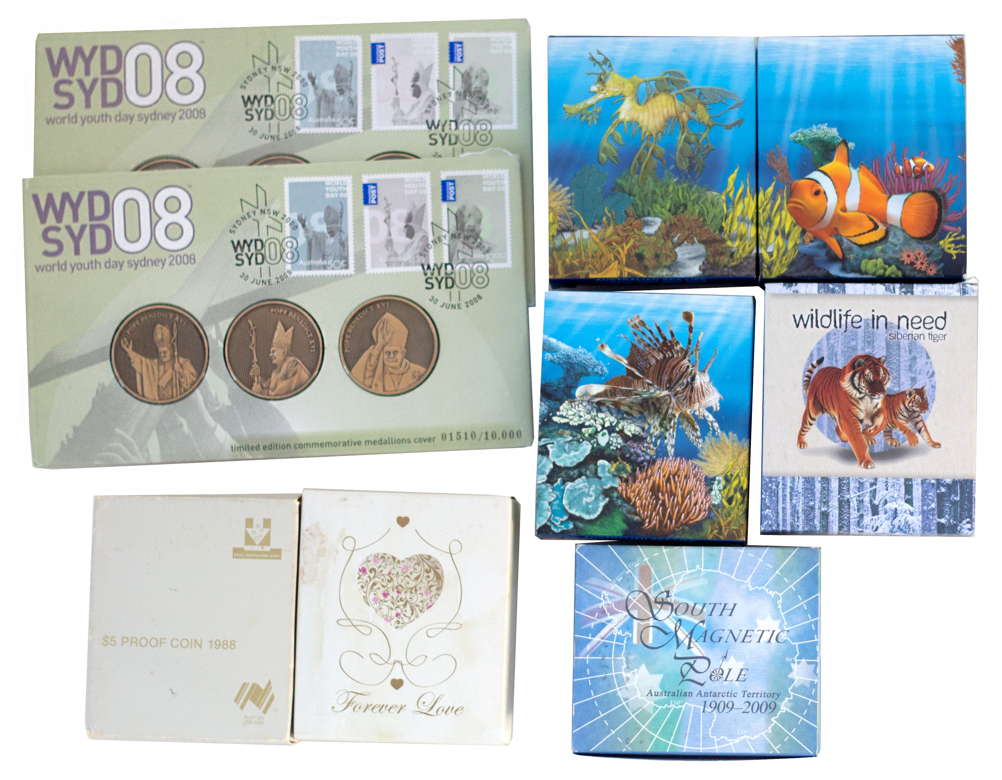 Accumulation, Elizabeth II, aFDC - FDC