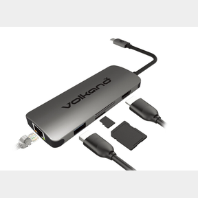 VOLKANO CORE SERIES USB TYPE-C MULTIPORT HUB