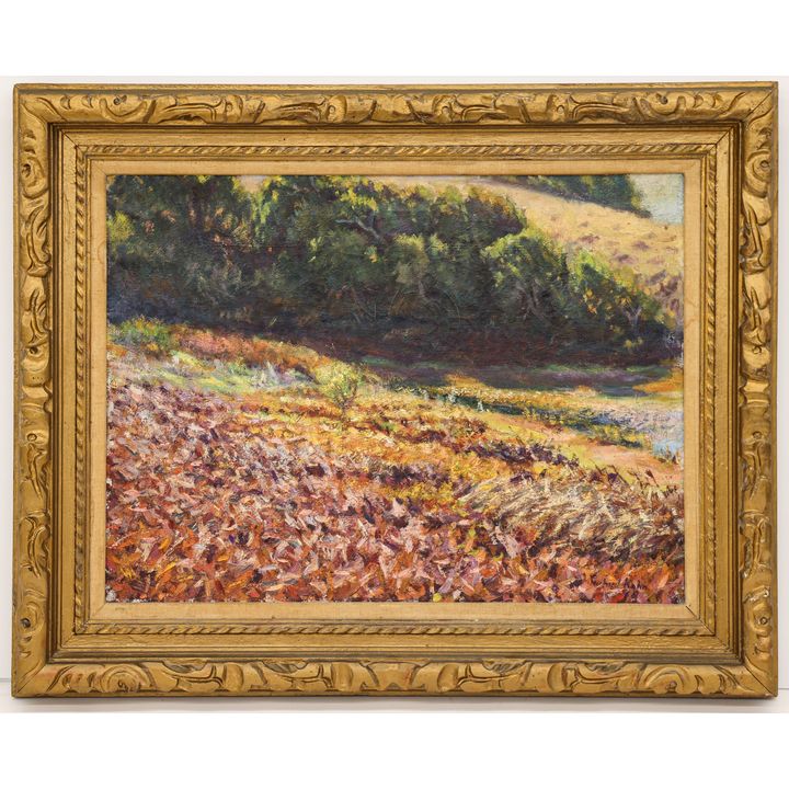 Michael Kahn (b.1936 CA) ''Autumn Landscape'' Oil on Canvas