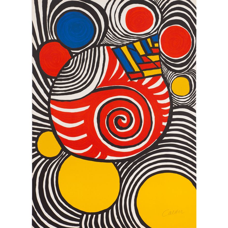 Alexander Calder Clown 1973