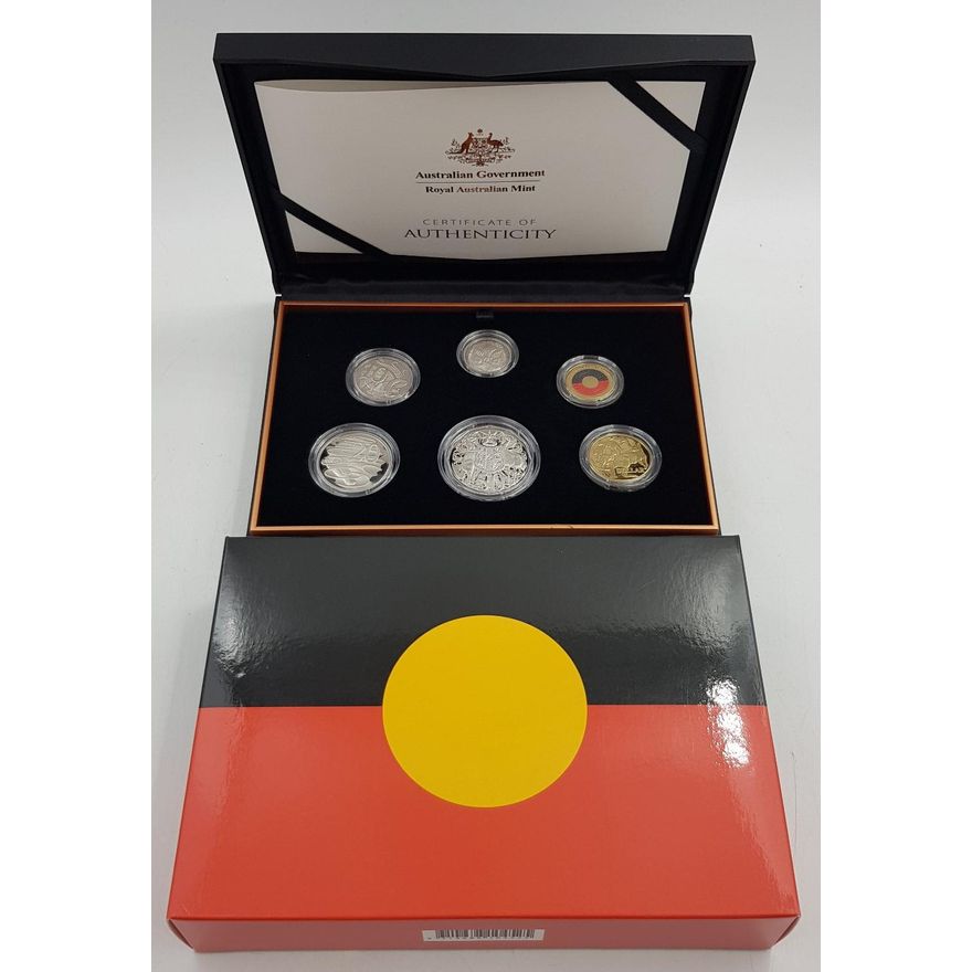 Aboriginal Flag Proof Coin Set