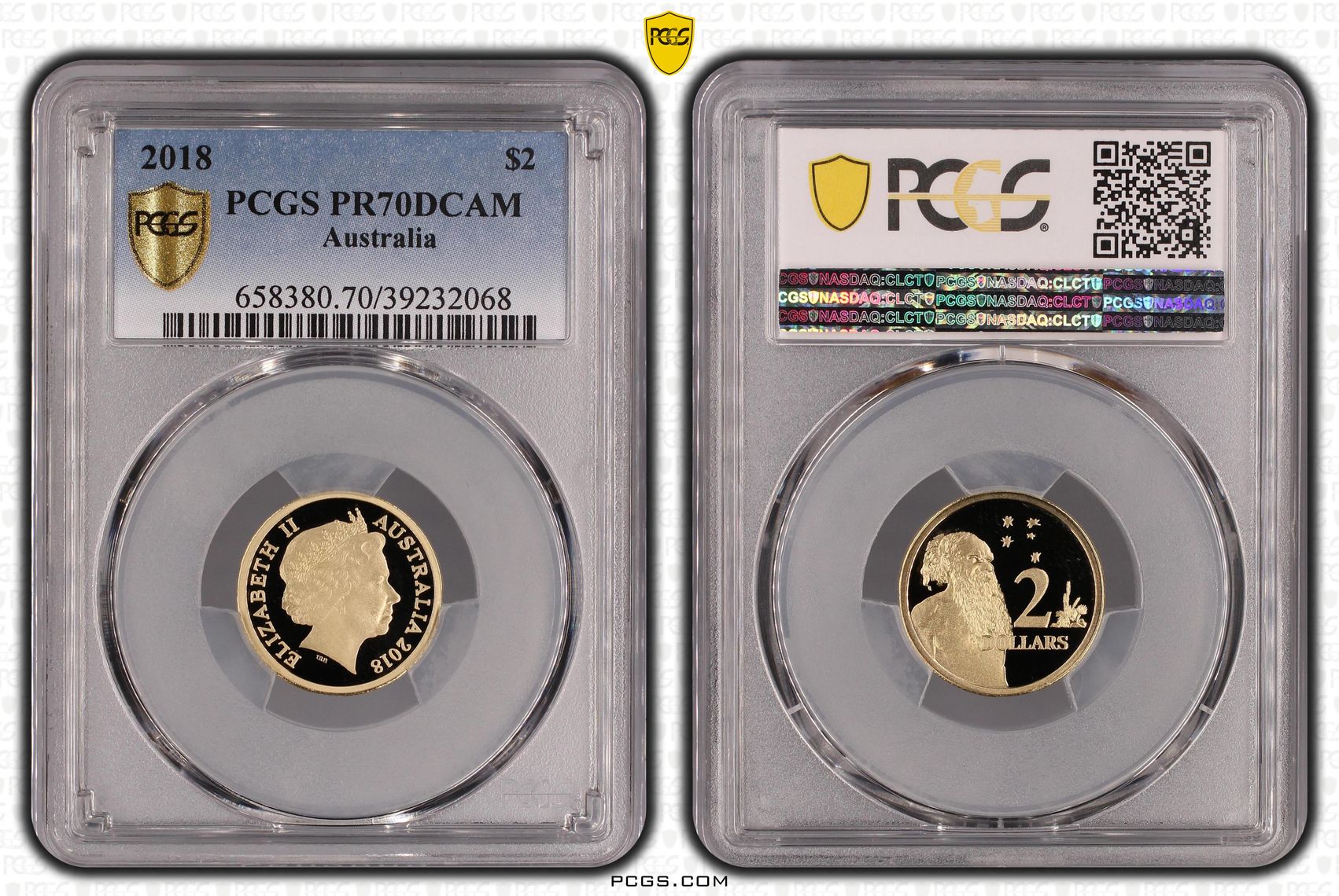 2018 Australia Two Dollar, $2 30th Anniversary Designed by Ian Rank-Broadley PCGS - PR70DCAM POP 43/0 -068