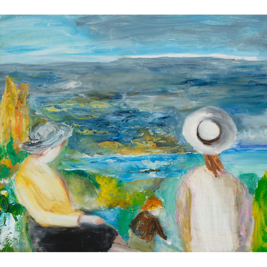 Patricia France 'Figures in Central Otago'