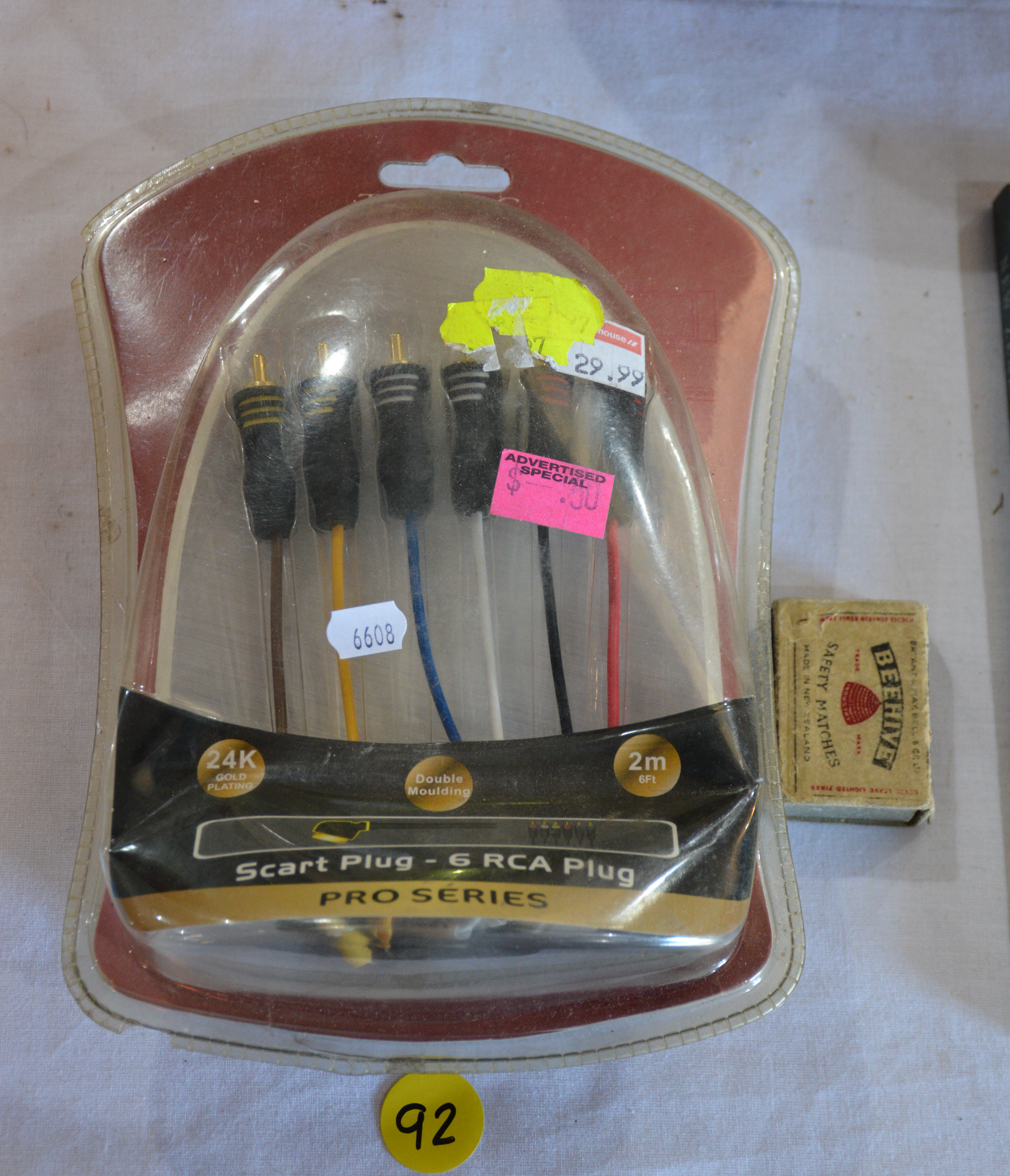 6 RCA Plugs — NZ auction result