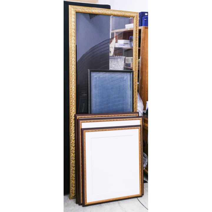 6pc Fine Art Frames- Largest 90x35''