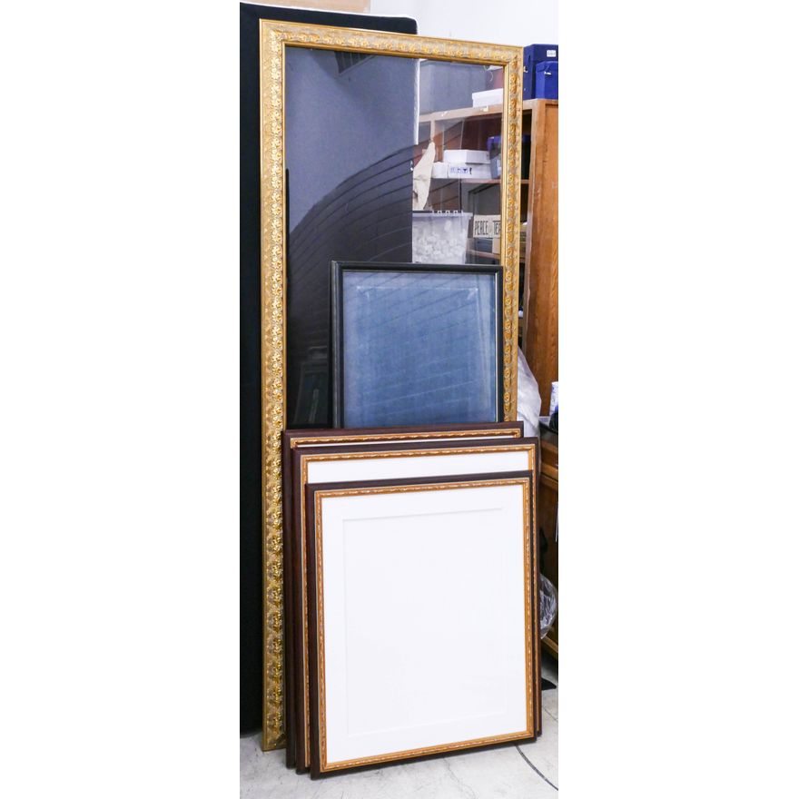 6pc Fine Art Frames- Largest 90x35''