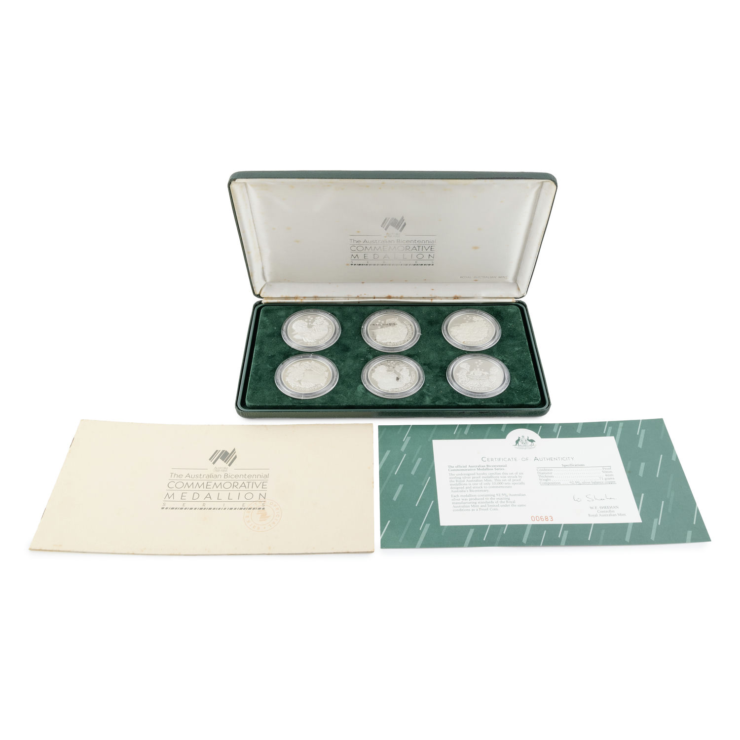Bicentennial Medallion Series, 1988, FDC