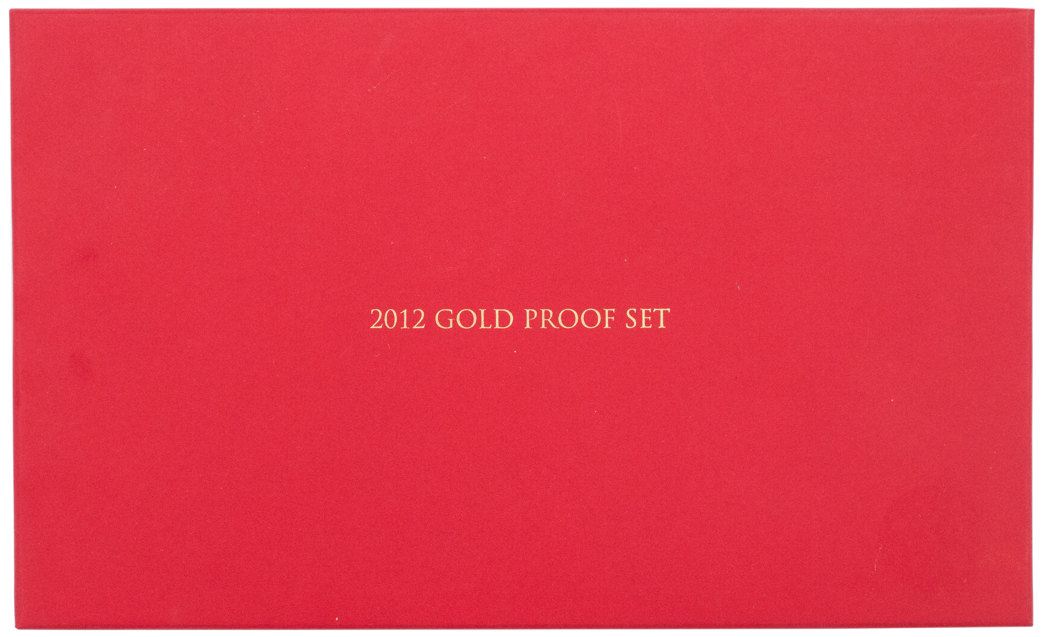 Elizabeth II, Gold Proof Set, 2012, FDC