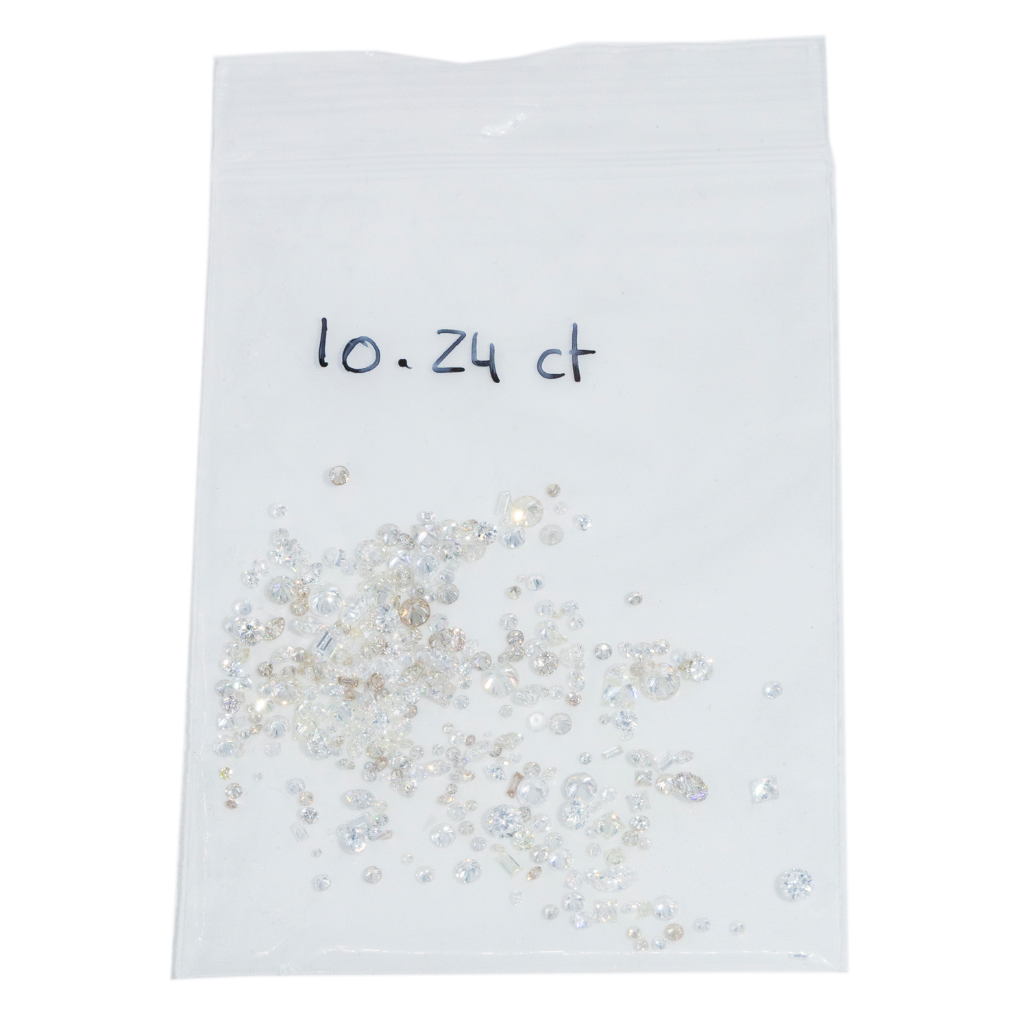 10 Carats Mixed Melee Diamond Parcel