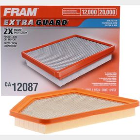 FRAM EXTRA GUARD FLEXIBLE PANEL ENGINE AIR FILTER REPLACEMENT, EASY INSTALL W/ ADVANCED ENGINE PROTECTION AND OPTIMAL PERFORMANCE,