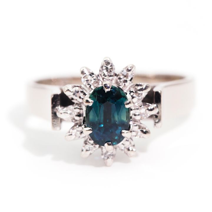 Sapphire & Diamond Ring