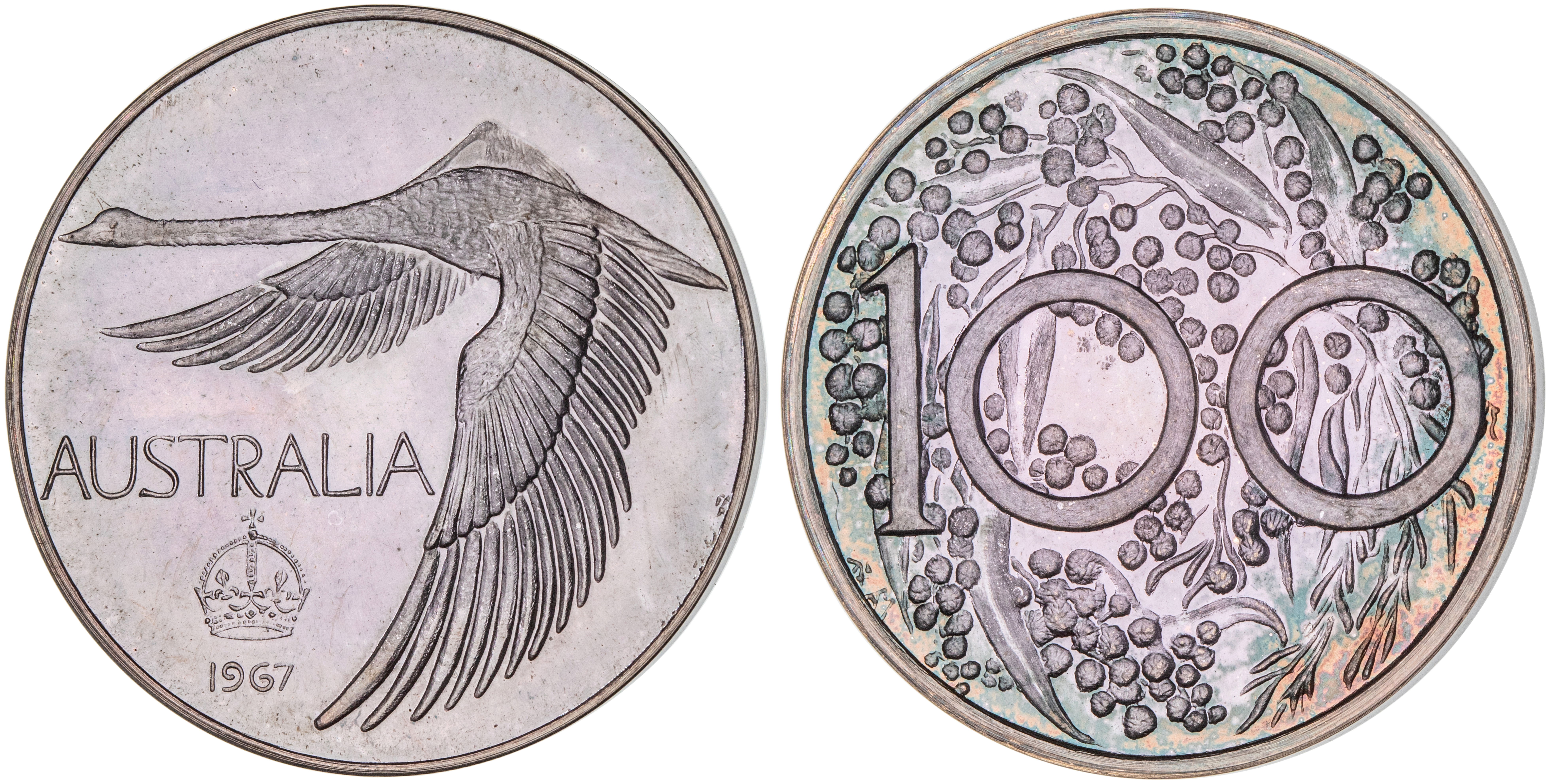 One Dollar, 1967, GEM
