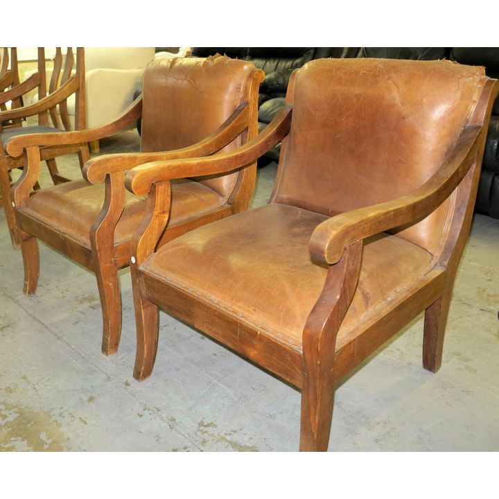 PAIR OF ARMCHAIRS