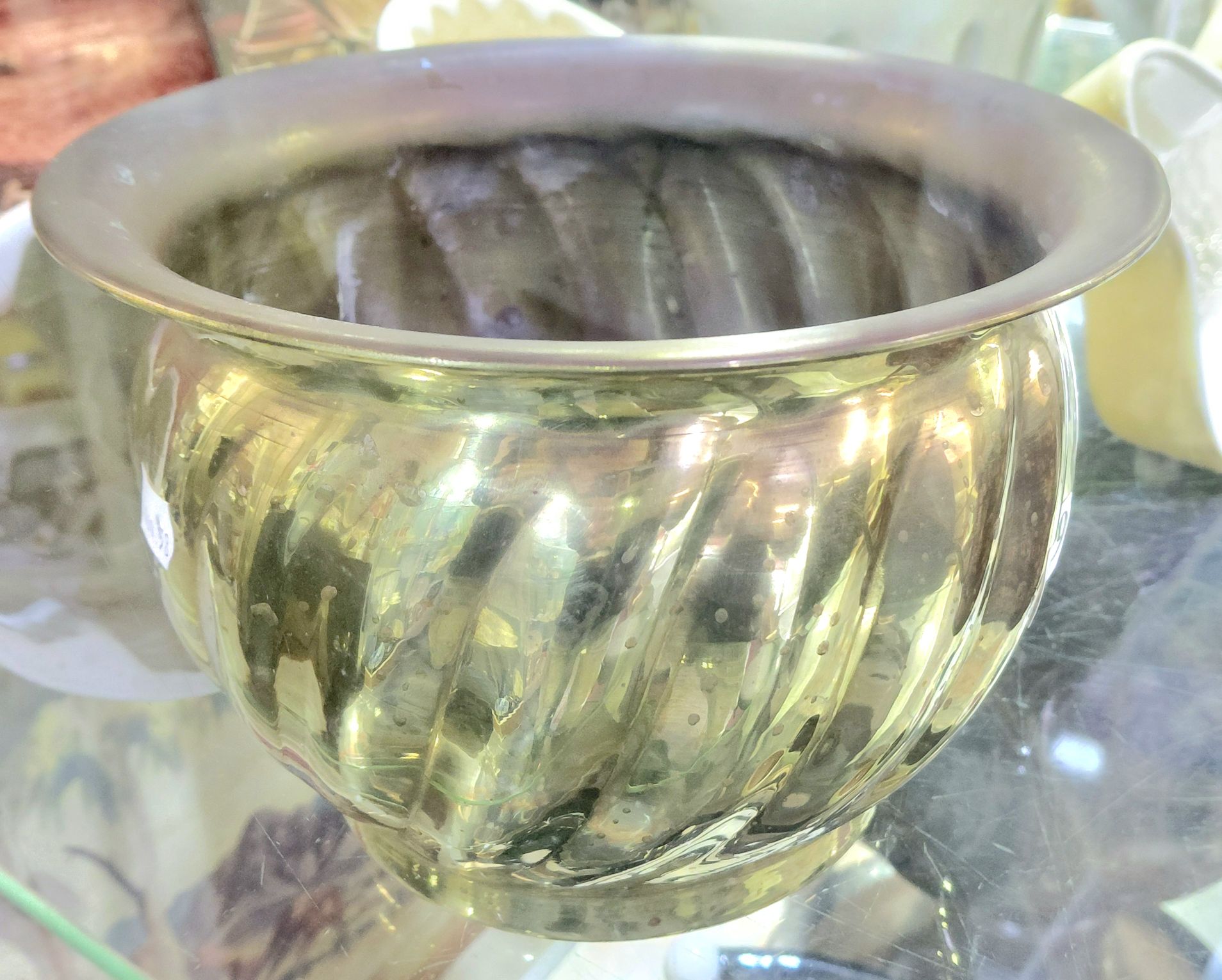 Brass Planter