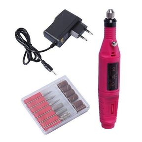 Speed Variable Rotary Detail Carver Pen Shape Nail Art Drill Pink | DEFECTIVE